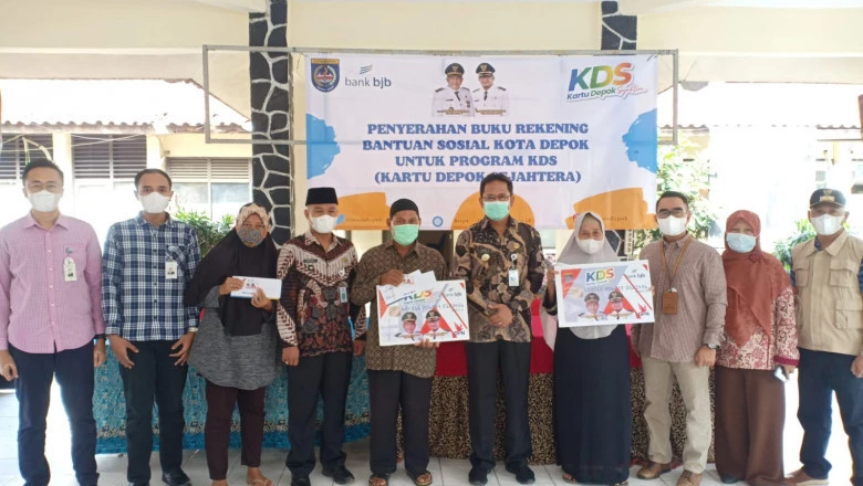 124 Warga Panmas Terima KDS Bantuan Pangan Kota