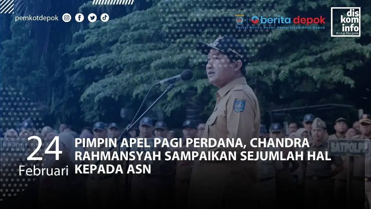 Apel Perdana Wakil Wali Kota Depok (PLH Wali Kota Depok)