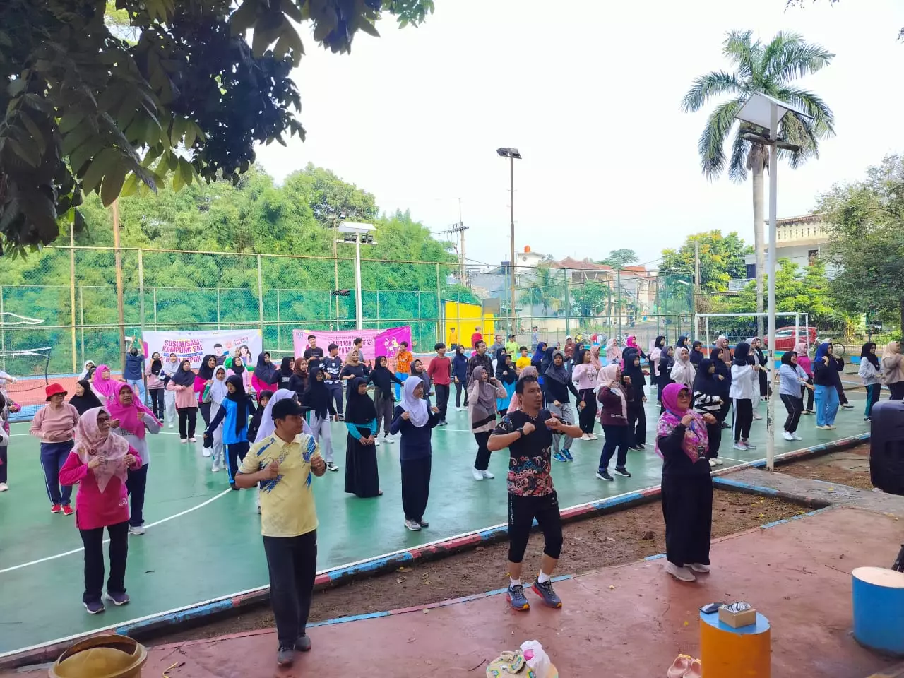 Dukung Program Kampung SAE, Remaja di Jatimulya Ikut Senam Bersama Cegah Anemia