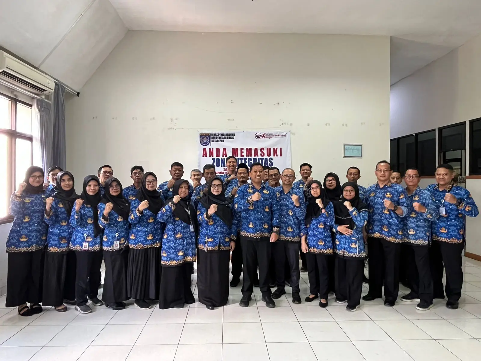 Canangkan Zona Integritas Menuju WBK dan WBBM, PUPR Kota Depok Komitmen Berantas KKN