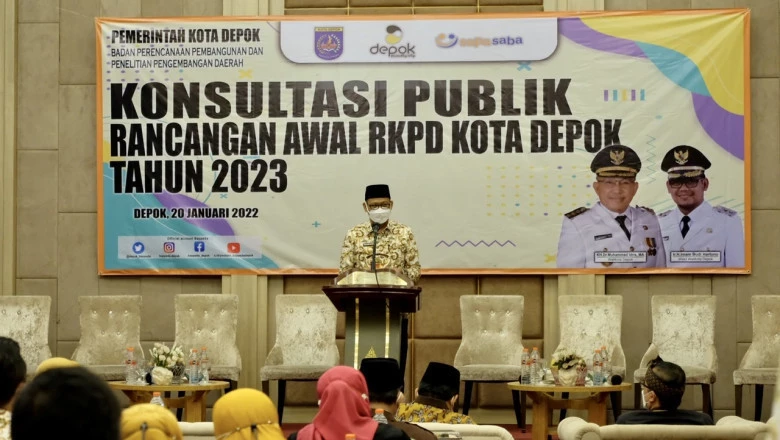 Konsultasi Publik Rancangan Awal RKPD Kota Depok Tahun 2023