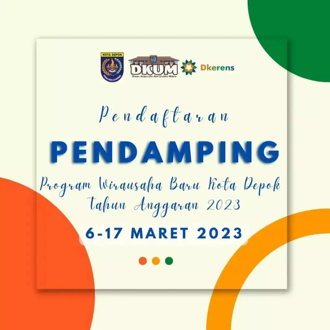 DKUM Buka Rekrutmen Calon Pendamping Wirausaha Baru