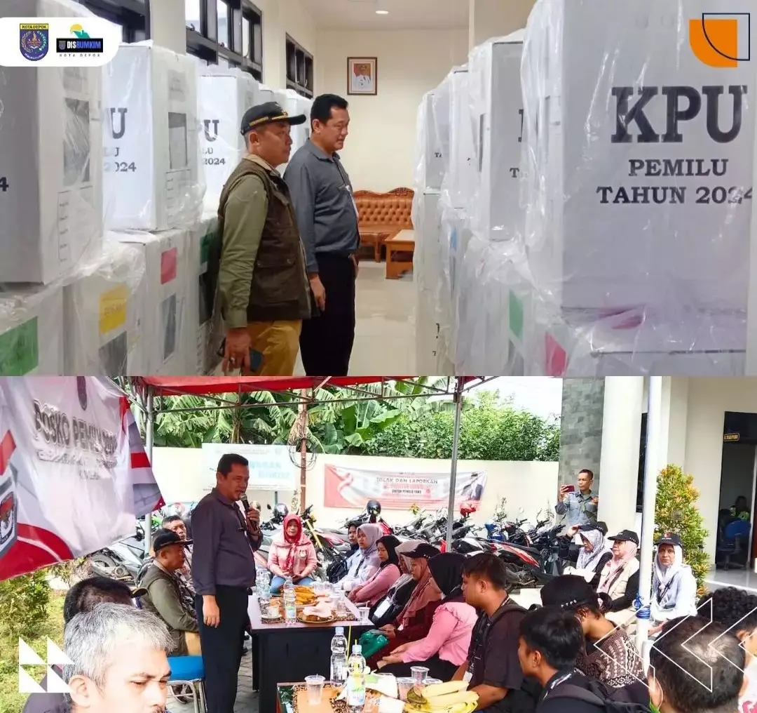 Pastikan Kelancaran Pemilu, Kepala Disrumkim Bangun Koordinasi di Kelurahan Mampang