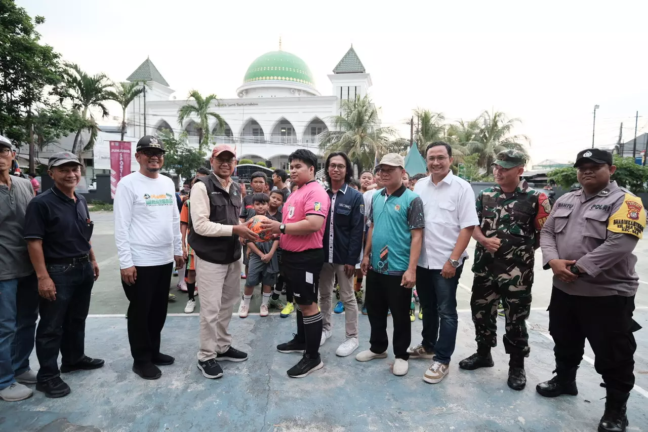 Wakil Wali Kota Depok Buka Katar Cup U-12 Kelurahan Beji Timur