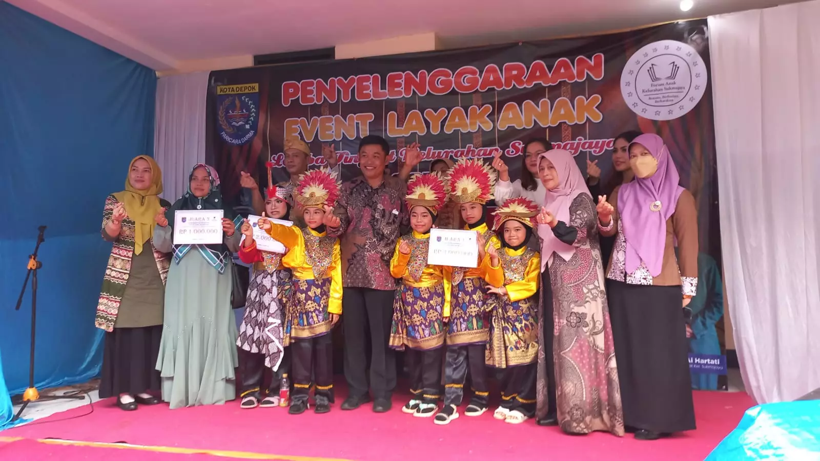 Kelurahan Sukmajaya Jaring Bakat Anak Muda Lewat Event Layak Anak