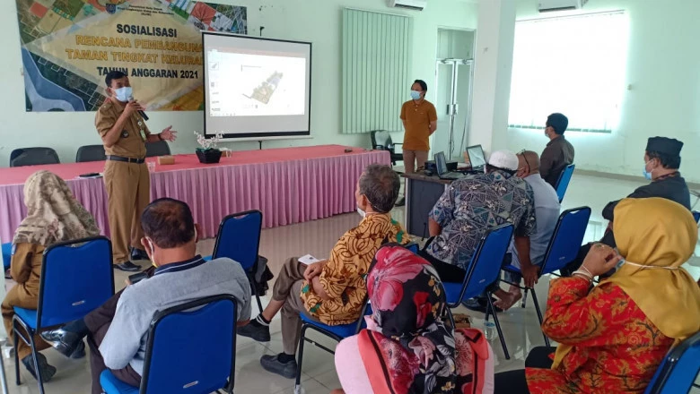 Taman Kelurahan Cisalak Dibangun Tahun Ini