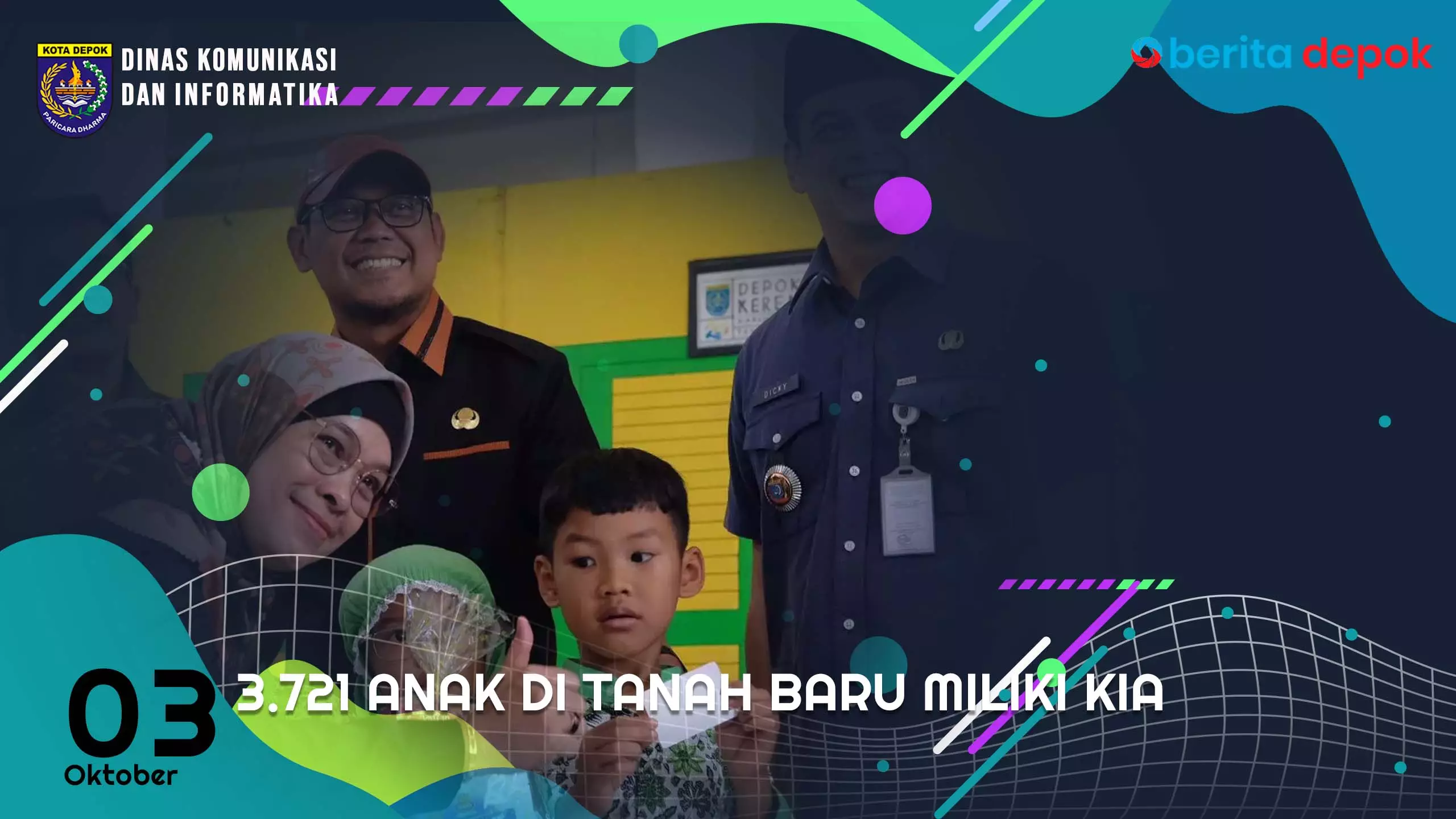 Video: 3.721 Anak di Tanah Baru Miliki KIA