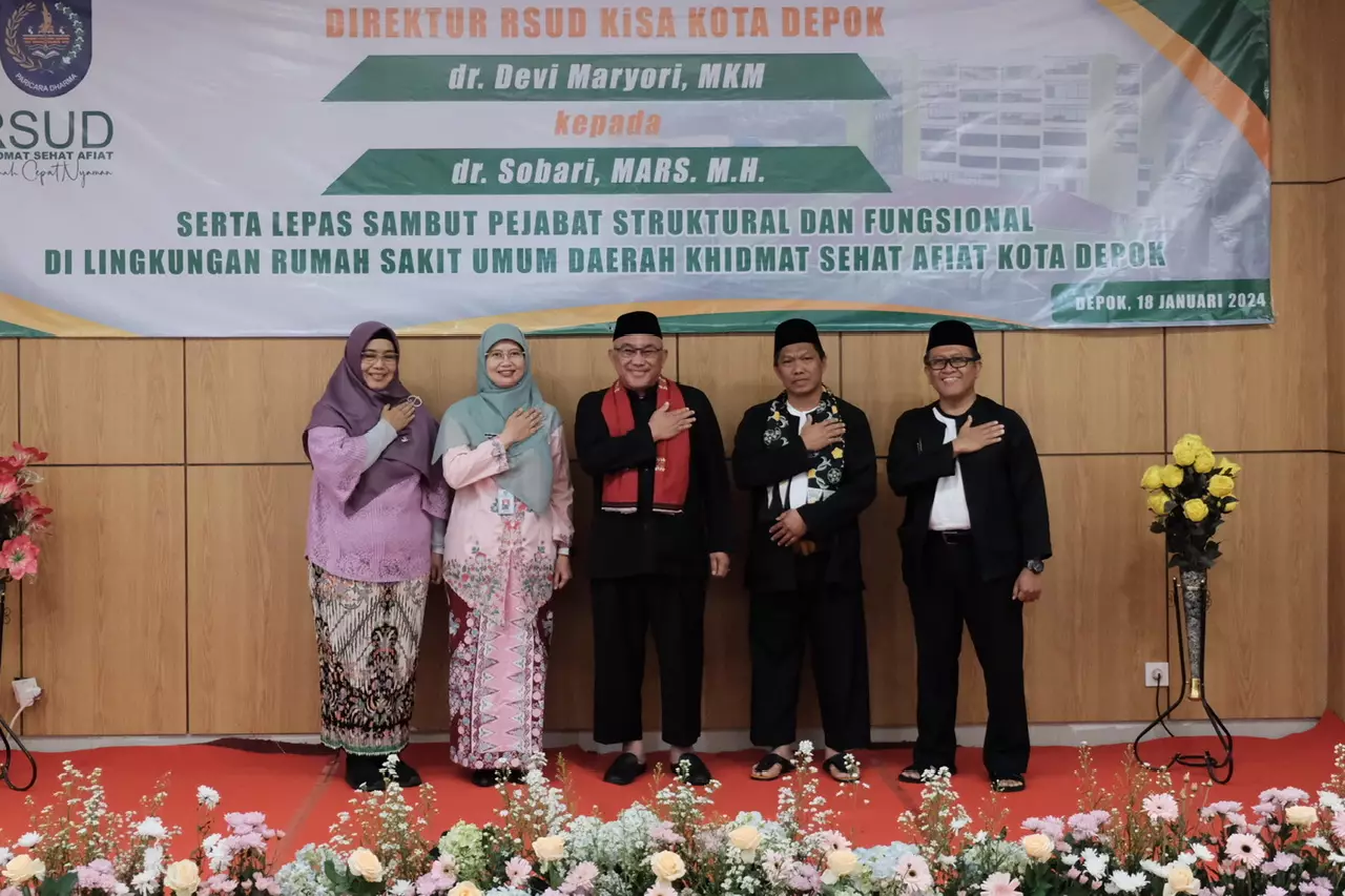 Sertijab Direktur RSUD KiSA Kota Depok