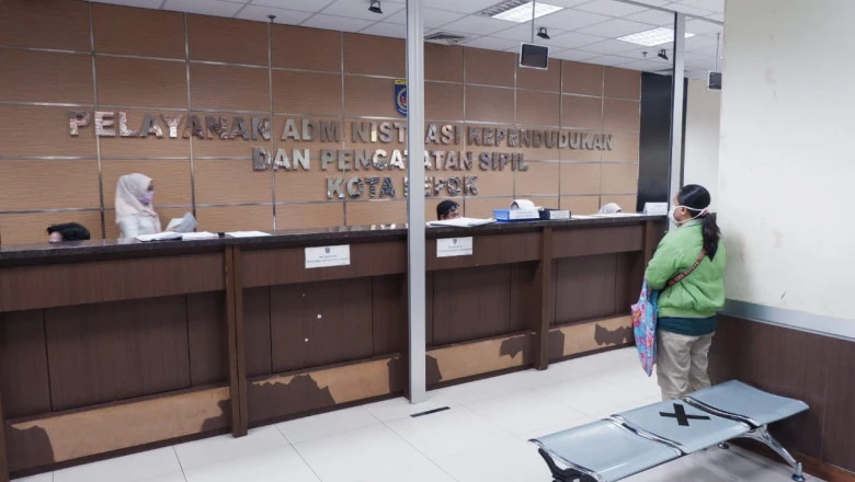 Kebijakan Jaga Jarak Pada Pelayanan Disdukcapil Kota Depok