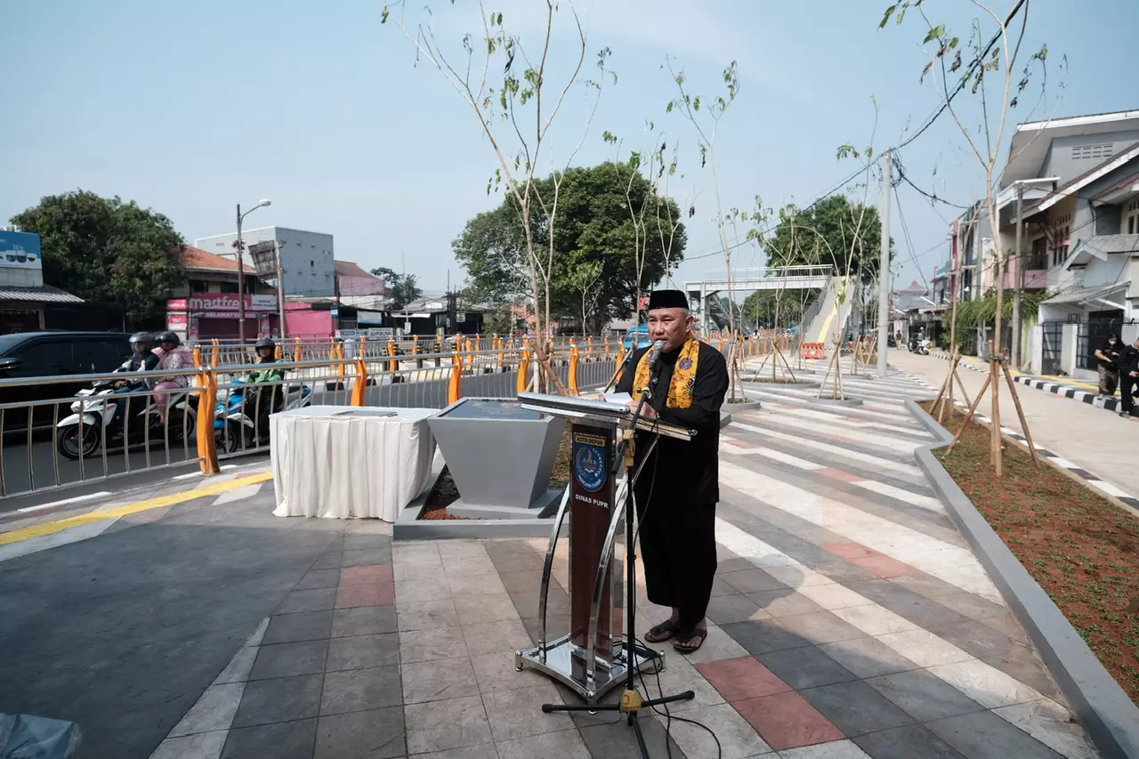Wali Kota Depok Resmikan SeCAWAN di Kelurahan Pancoran Mas