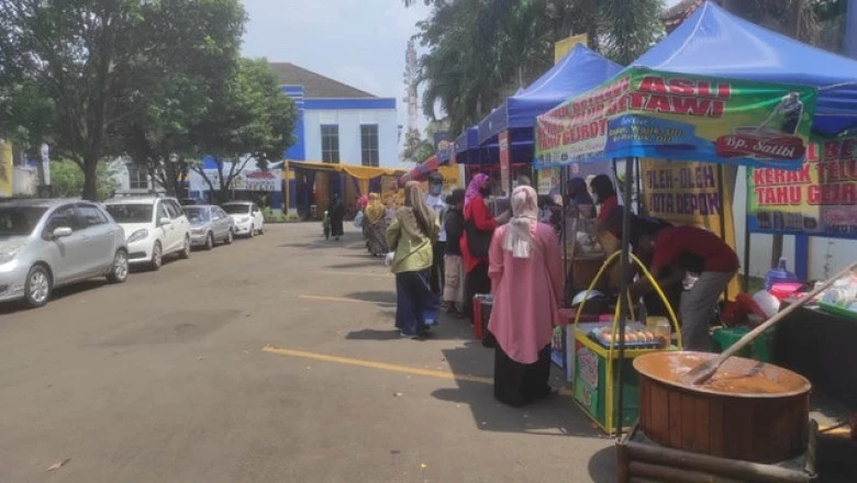 Puluhan Pelaku Usaha Antusias Ikuti Bazar UMKM KPP Pratama Depok Cimanggis 