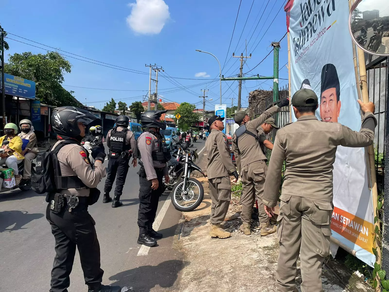 Masa Tenang Pilkada 2024, Satpol PP Depok Berhasil Tertibkan 11.158 APK