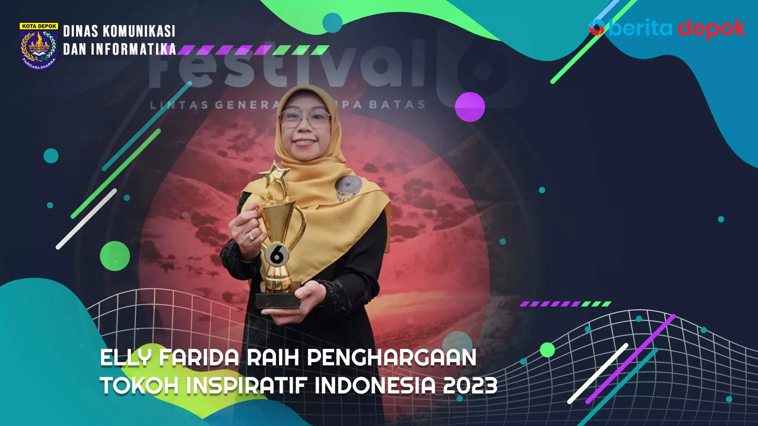 Video:  Bunda Elly Farida Dinobatkan sebagai Tokoh Inspiratif Pegiat Keagamaan dan Budi Pekerti