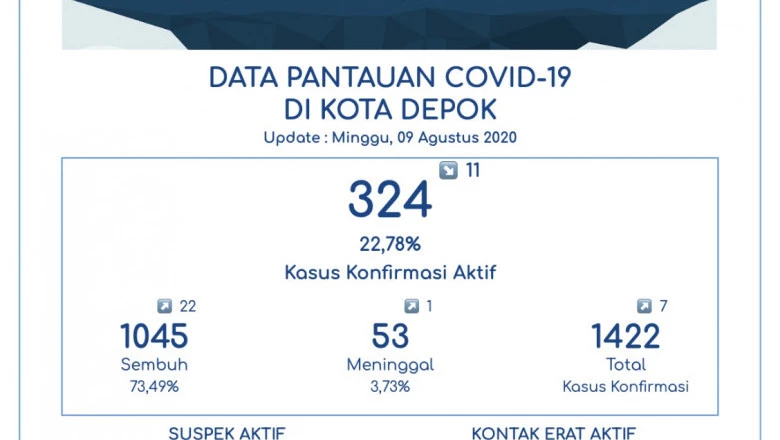 Pasien Sembuh Covid-19 Terbaru Jadi 1.138 Orang