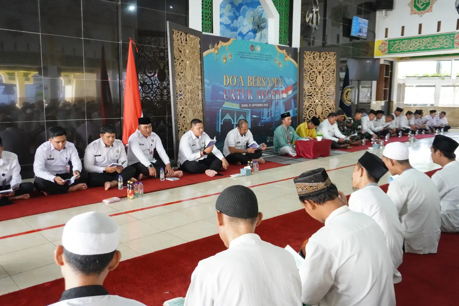 Penuh Khusyuk, Rutan Depok Gelar Doa Bersama untuk Negeri