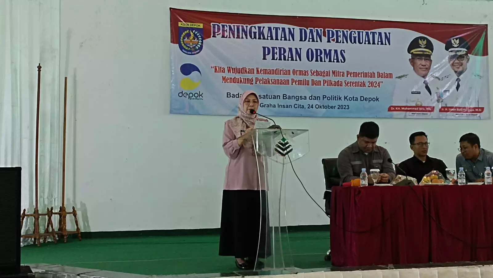 Bakesbangpol Lakukan Peningkatan dan Penguatan Kapasitas Ormas di Kota Depok