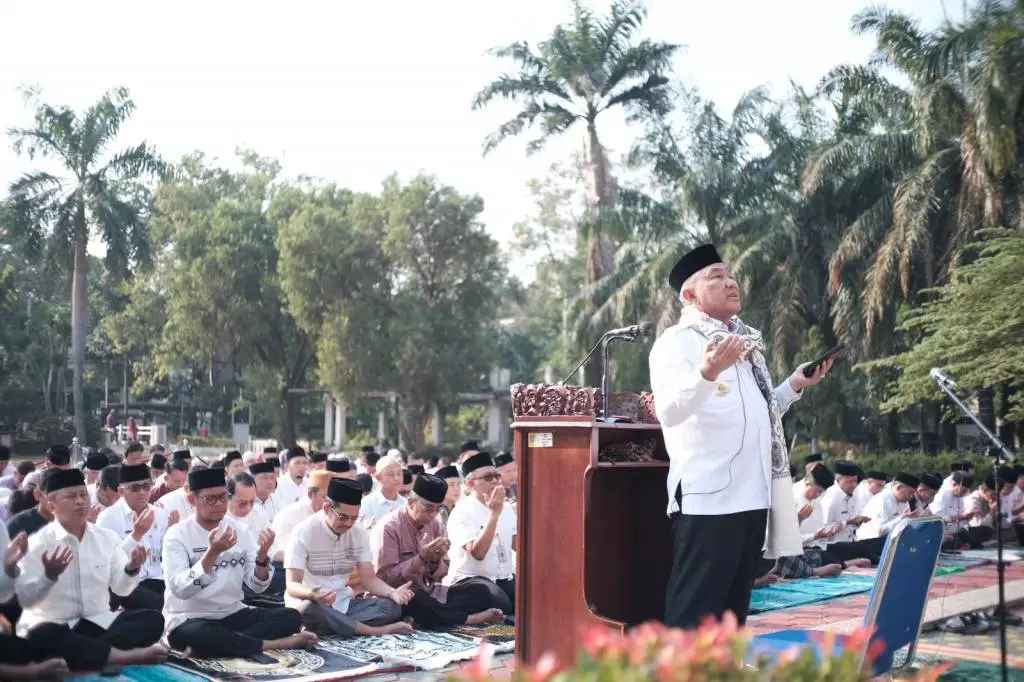 Wali Kota Depok Pimpin Salat Istisqa