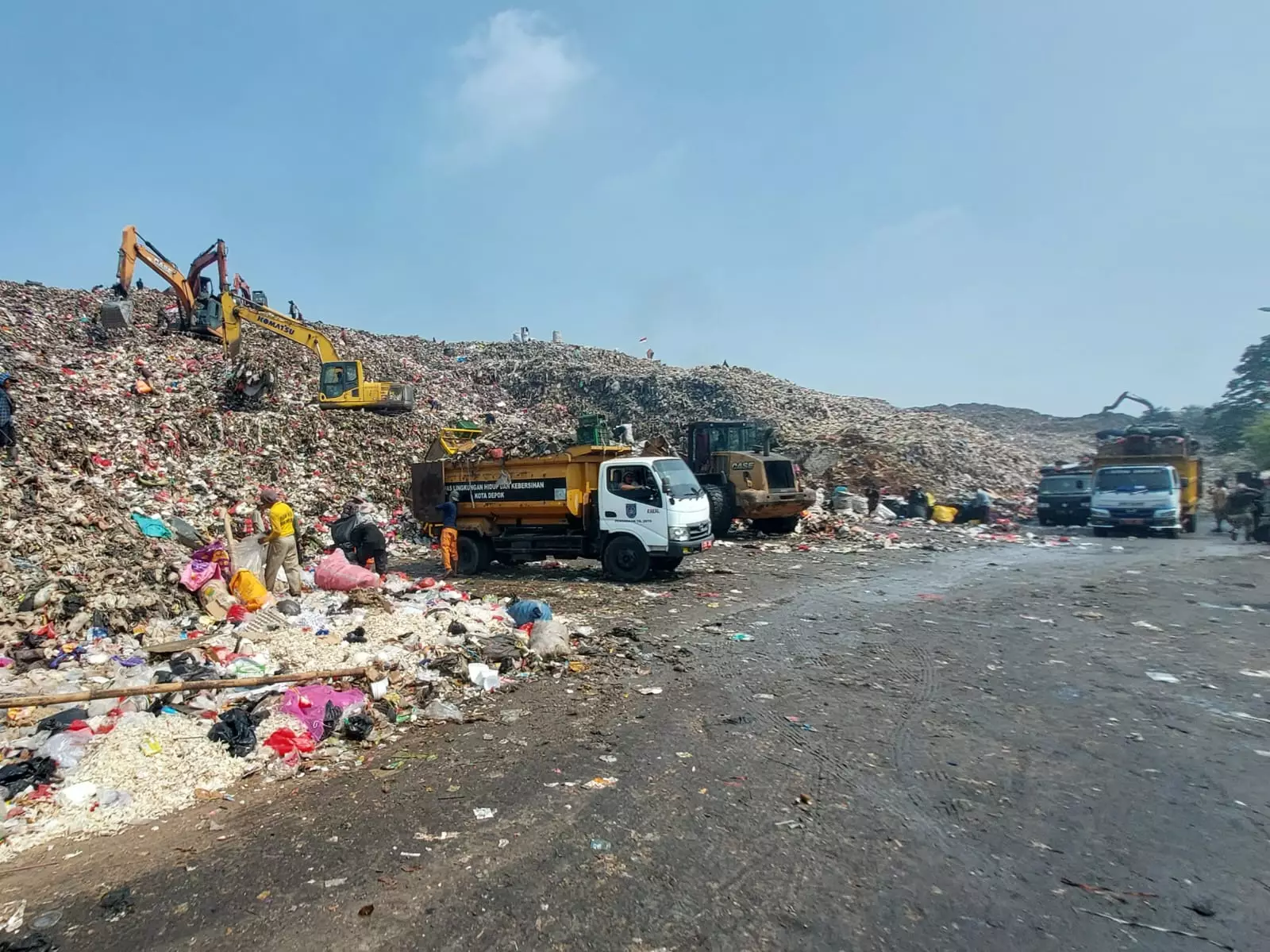 Aktivitas di TPA Cipayung Kembali Normal, Pengurangan Sampah Mulai Terlihat