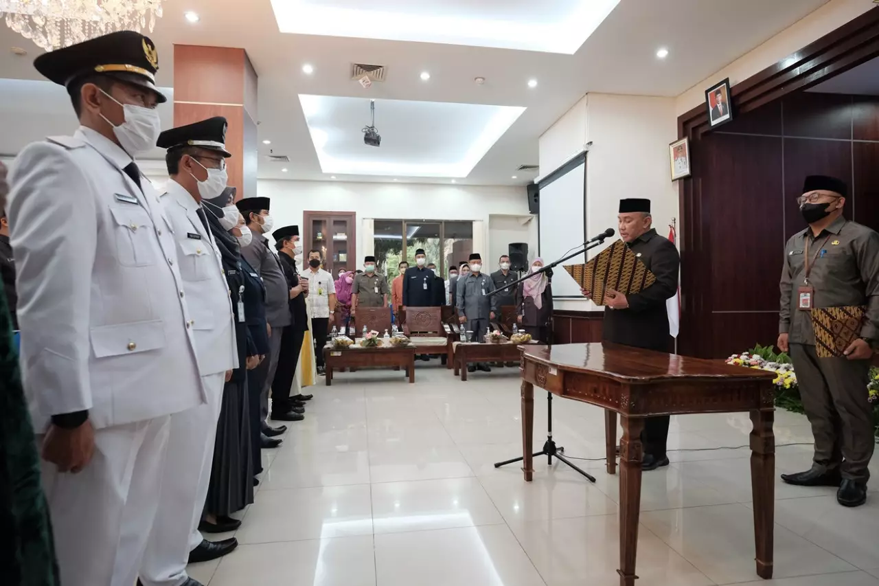 Lantik 73 Pejabat ASN, Wali Kota Depok Tekankan Soal Core Values ASN Ber-AKHLAK