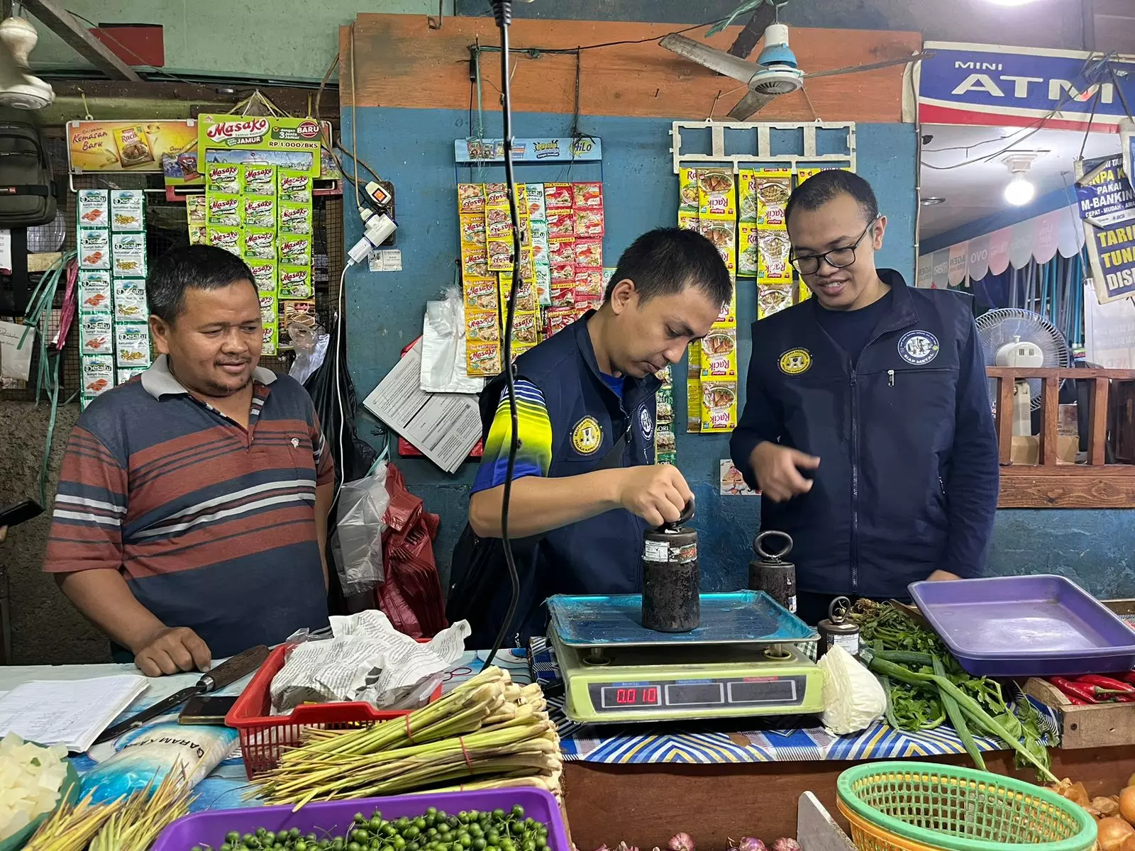 Pedagang Pasar Agung Apresiasi Pemkot Depok yang Rutin Periksa Alat Timbangan