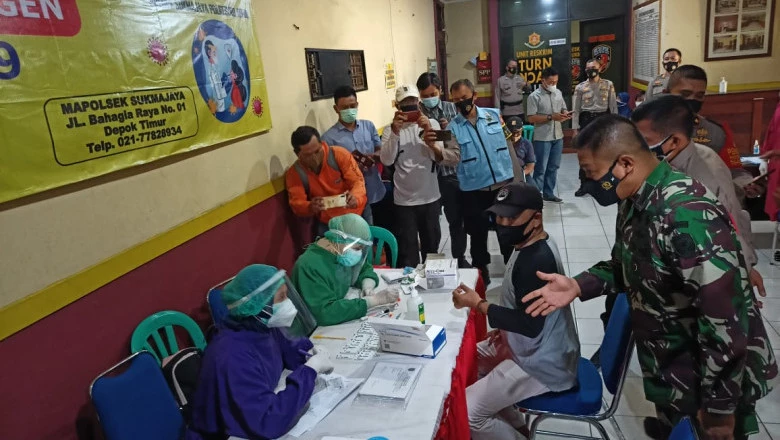  Polres Metro Depok Siapkan 3.500 Rapid Test Gratis untuk Masyarakat