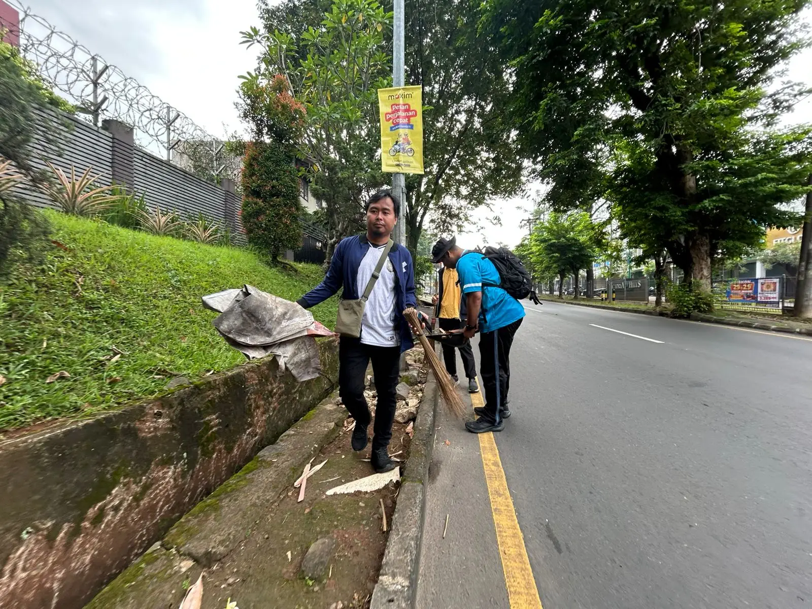 Semarakkan HUT ke-27 Kota Depok, Diskominfo Gelar Opsih di Jalan Tole Iskandar