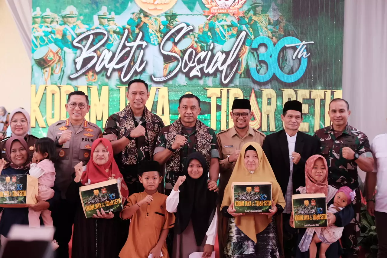 Wakil Wali Kota Hadiri Baksos Kodam Jaya di Pengasinan