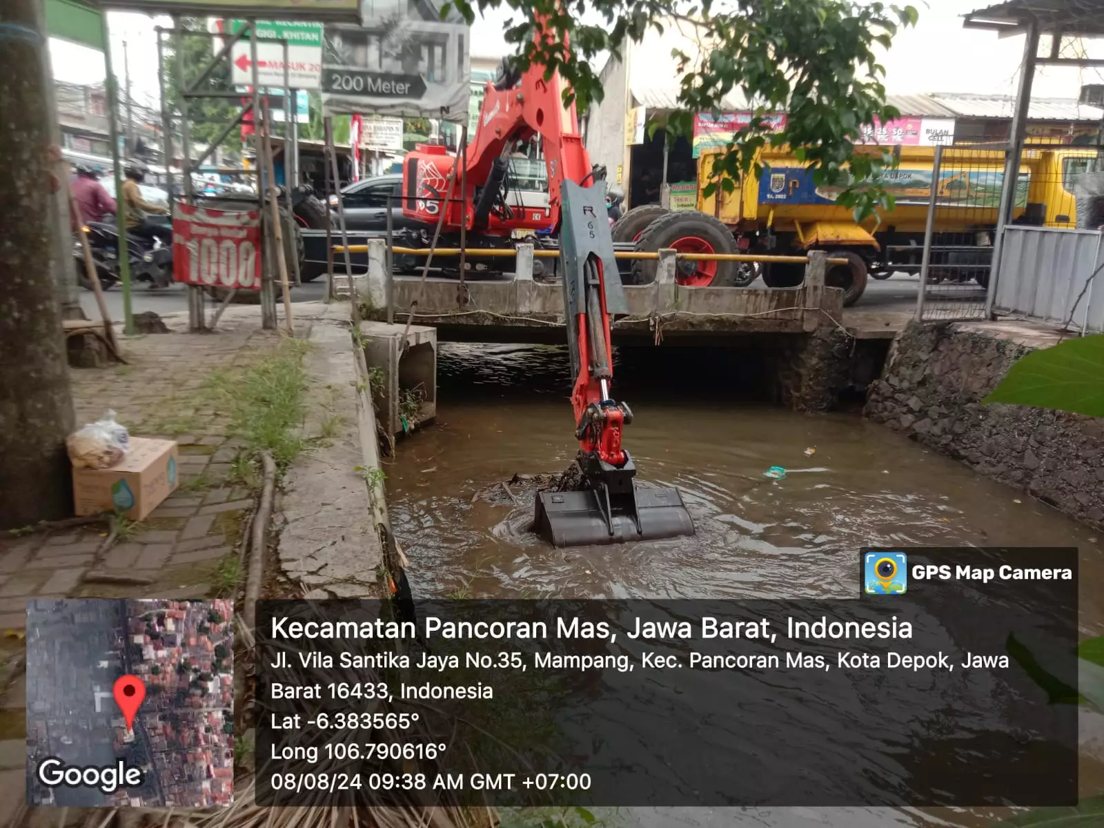 Respons Cepat Aduan Warga, DPUPR Turunkan Satgas Normalisasi KCB