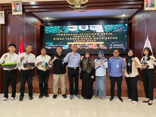 Pelatihan Kerja Semester II Disnaker Depok Disambut Antusias Peserta