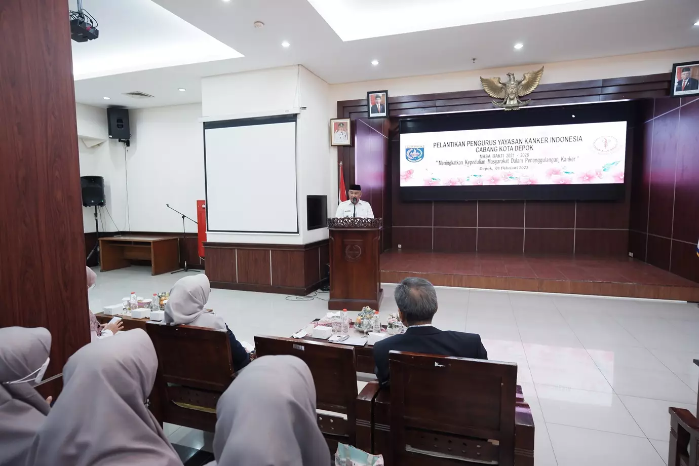 Wali Kota Hadiri Pelantikan YKI Kota Depok Periode 2021-2026