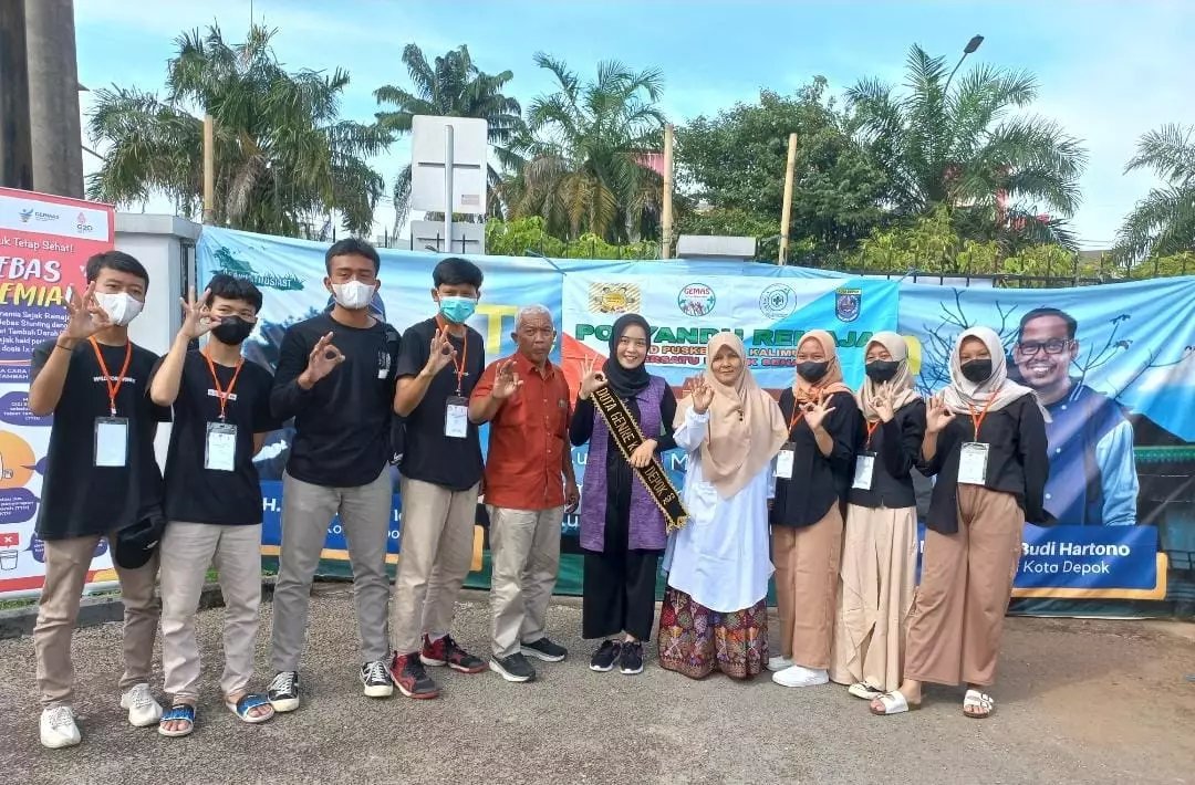 Posmaja Antasari Kalimulya Sukses Sapa Remaja di Alun-alun Kota Depok