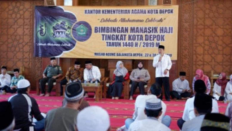 Tahun Ini, 776 Calon Haji Asal Depok Berangkat ke Tanah Suci