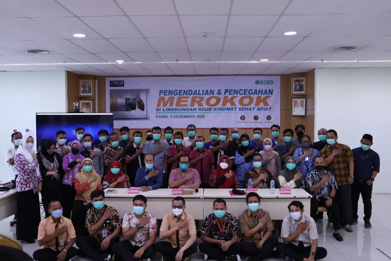 Tingkatkan Kesadaran Bahaya Rokok, RSUD KiSA Gelar Seminar