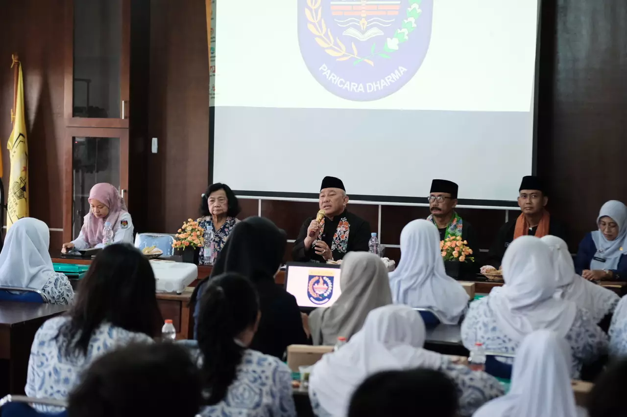 Wali Kota Kota Depok Hadiri Sosialisasi Pendidikan Politik di SMA Yapemri