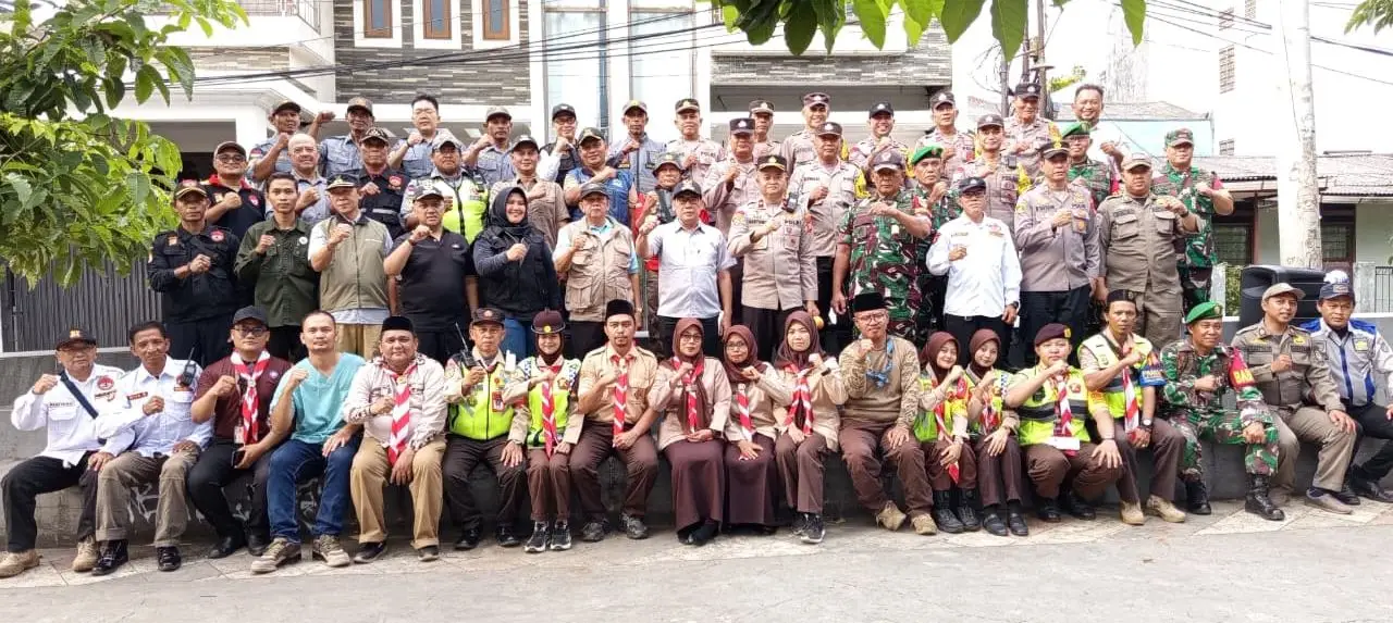 Momen Malam Takbiran Idulfitri 1447 H, Personel Gabungan Amankan Panmas-Cipayung Tetap Kondusif