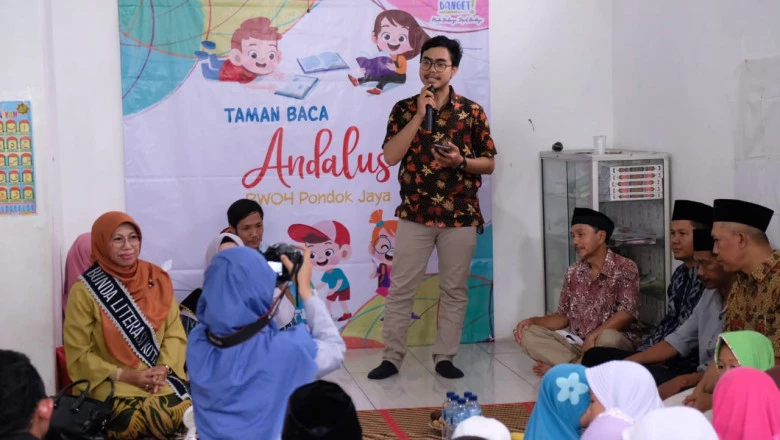 Taman Baca Andalus Bisa Jadi Pusat Keilmuan Bagi Masyarakat