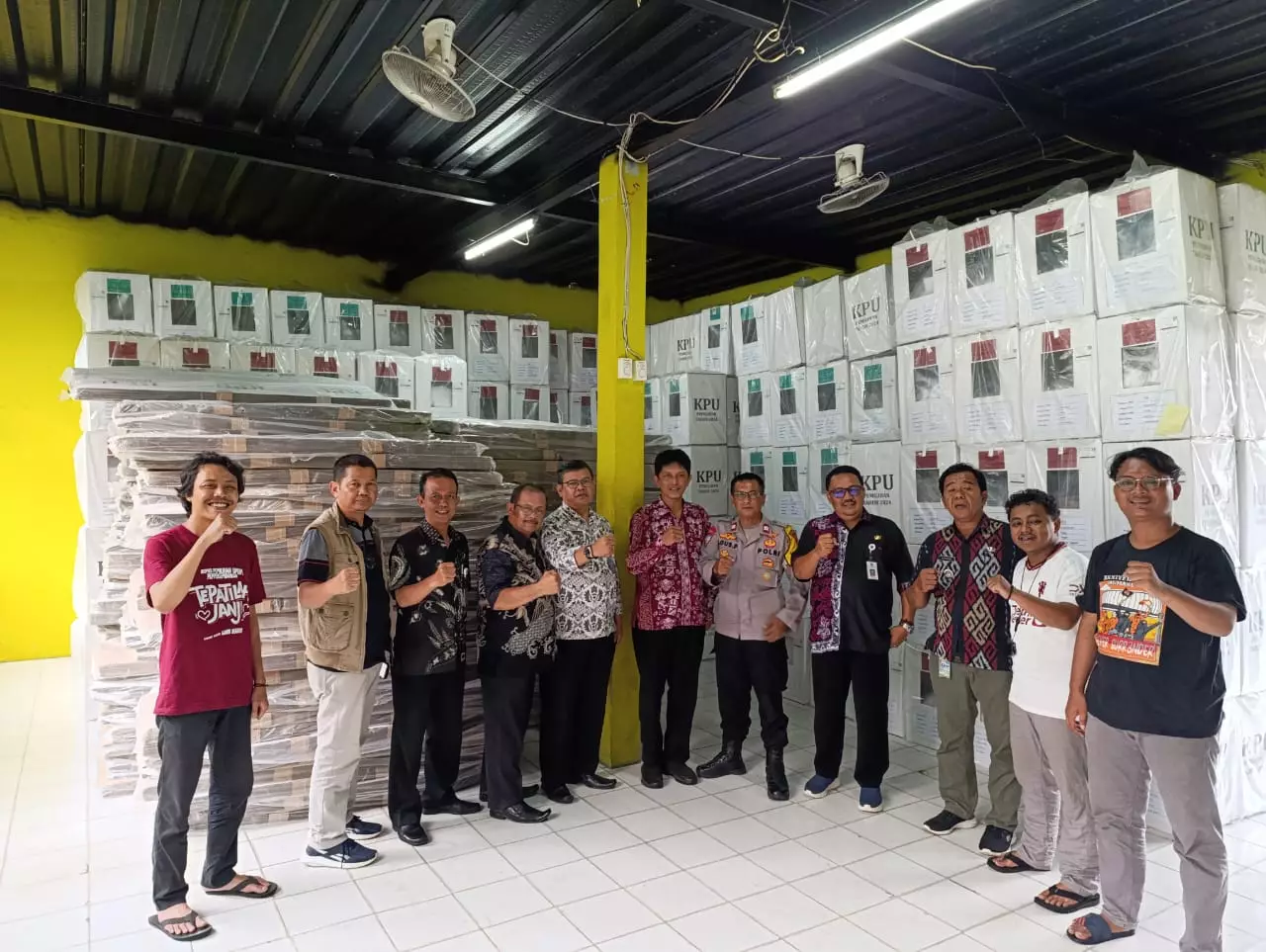 Logistik Pemilu Serentak 2024, Sudah Didiatribusikan ke Kelurahan