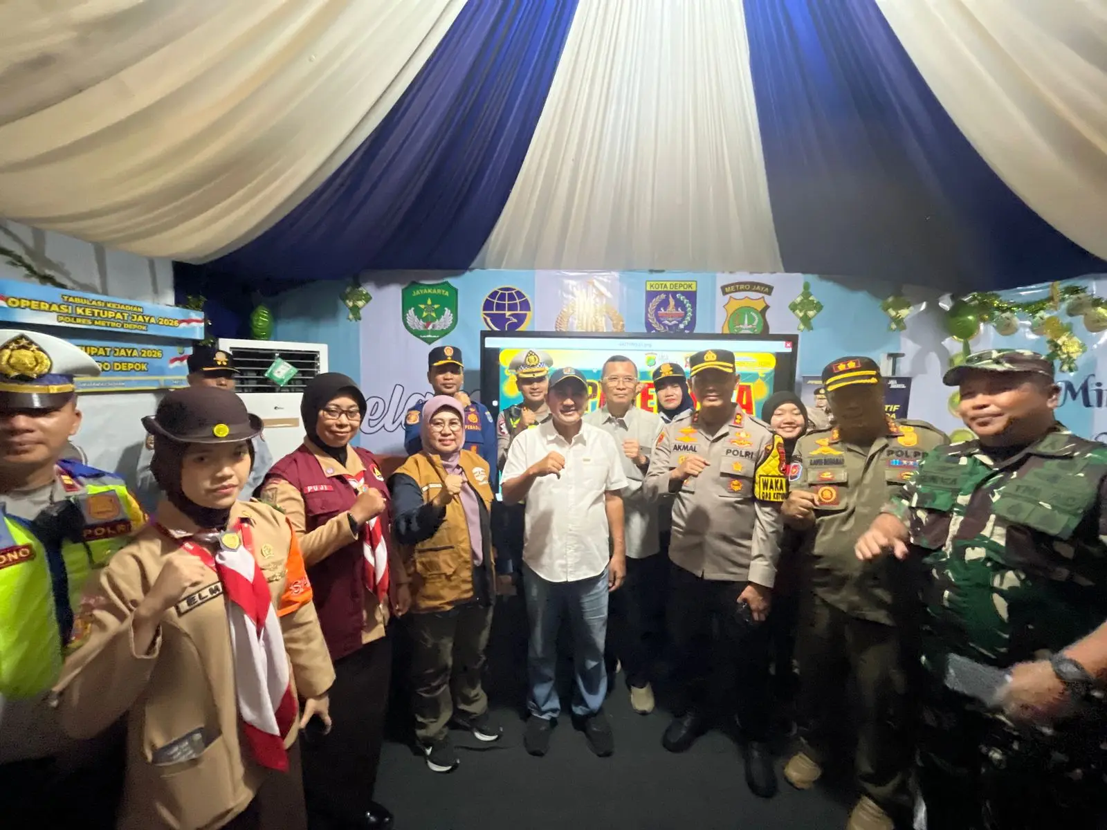 Pimpin Monitoring Persiapan Lebaran 1447 H, Wakil Wali Kota Depok Pastikan Kondisi Aman dan Kondusif