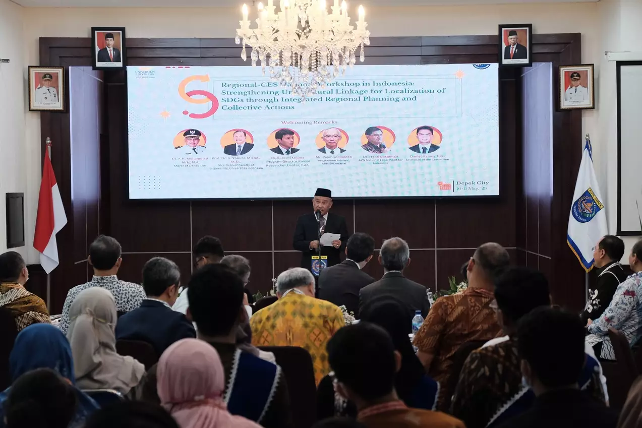 Wali Kota Depok Buka Seminar Internasional Regional-CES Nasional Workshop 2023