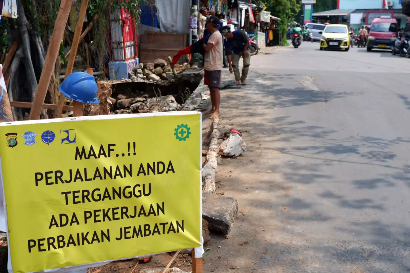 Bangunan Baru Jembatan Grogol Mampu Tahan Beban 20 Ton