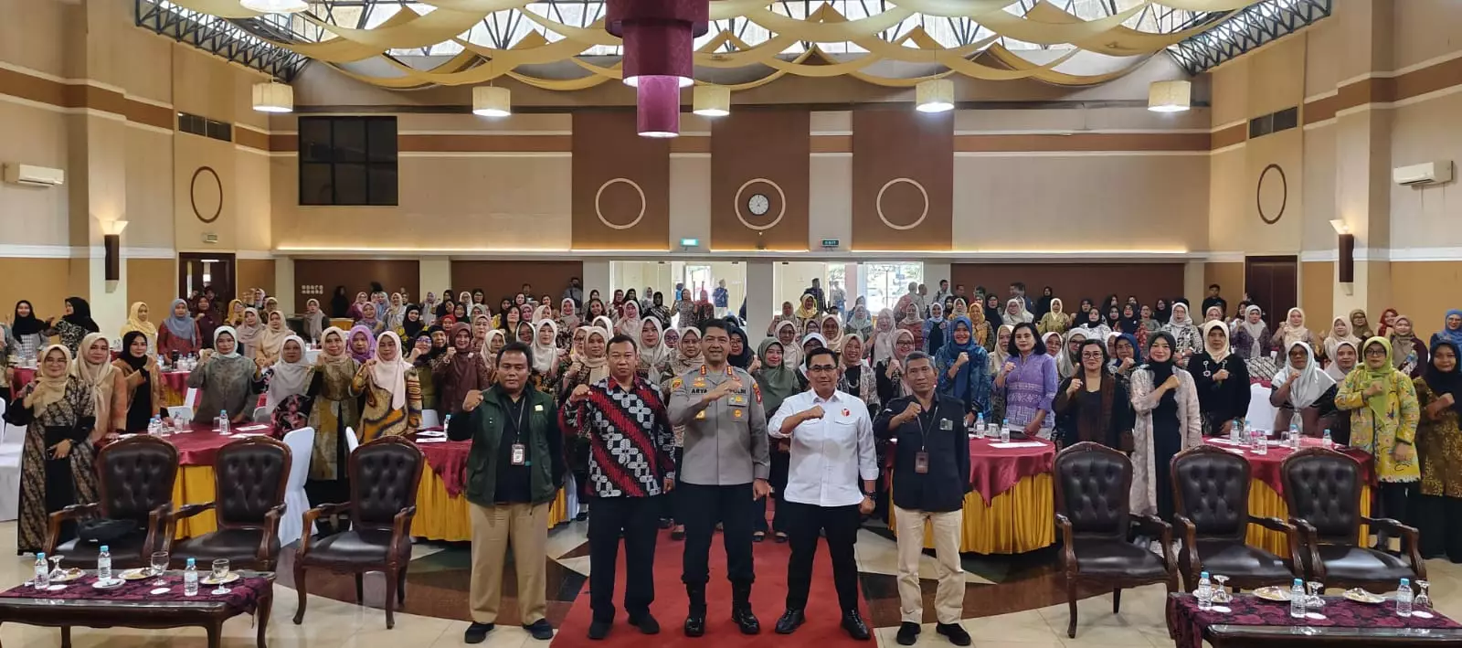 KPU Depok Gelar Sosialisasi dan Pendidikan Pemilih Bagi Bhayangkari