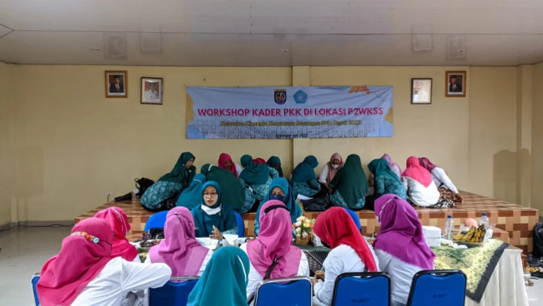 TP-PKK Depok Gelar Workshop Bagi Warga di Lokasi P2WKSS Cinangka