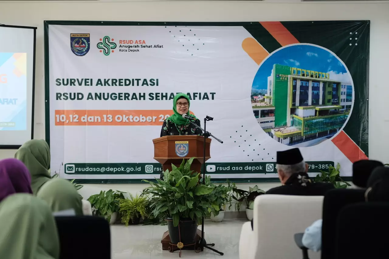 Tim Survei Akreditasi Kunjungi RSUD ASA Depok