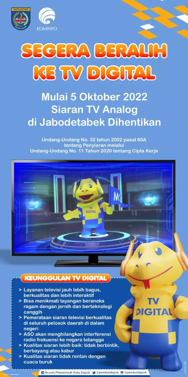 Sebelum Beralih, Kenali Perbedaan TV Analog dan Digital