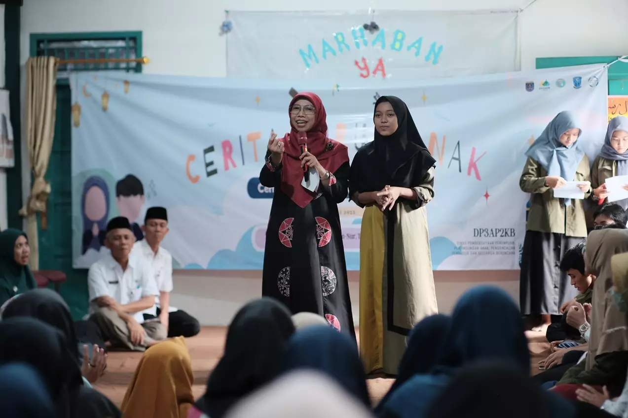 Bunda Elly Hadiri Ngabuburit Forum Anak di Rumah Yatim dan Dhuafa An-Nur