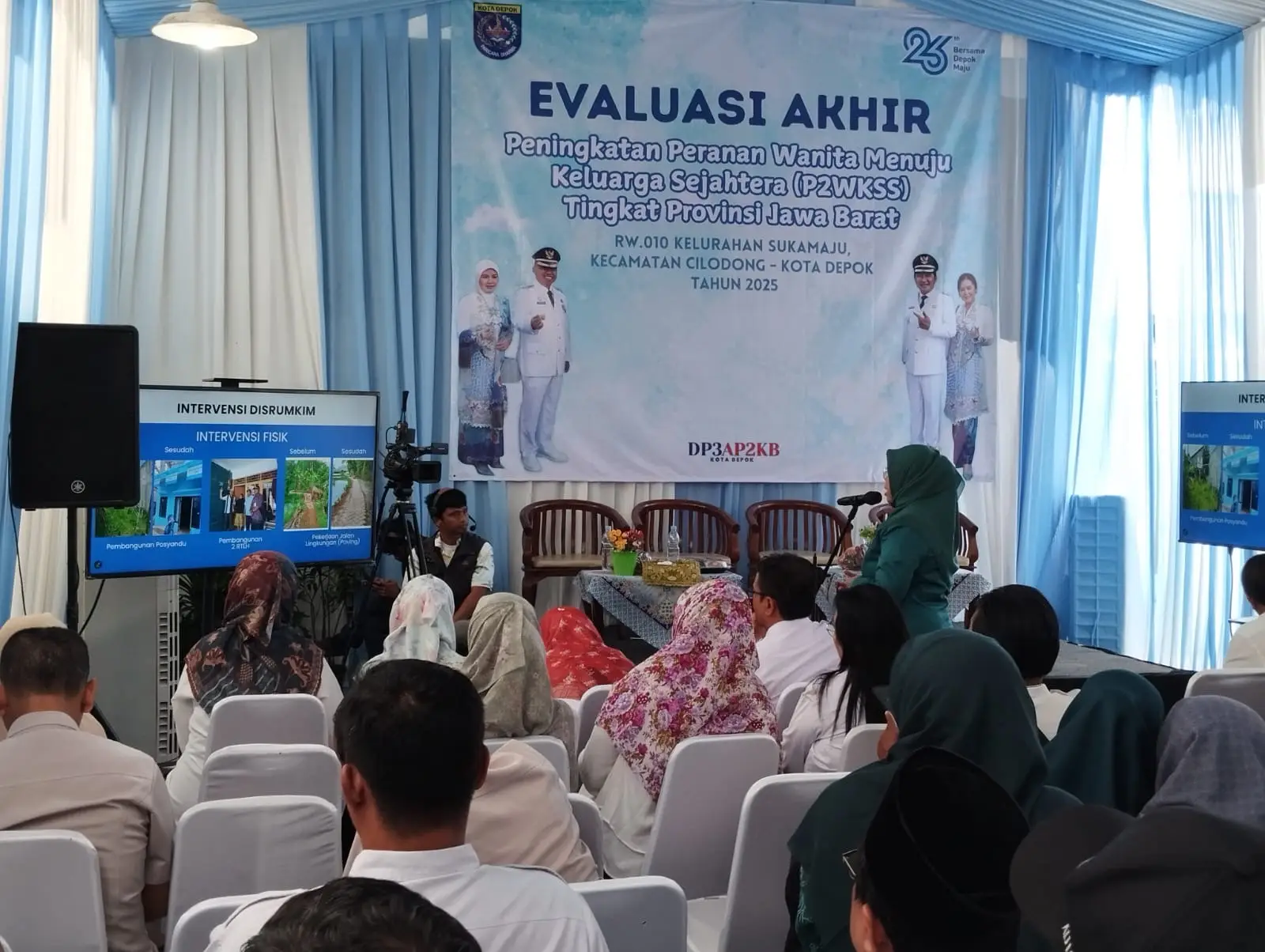 Masuki Tahap Evaluasi Akhir, P2WKSS Kelurahan Sukamaju Optimis Raih Hasil Terbaik