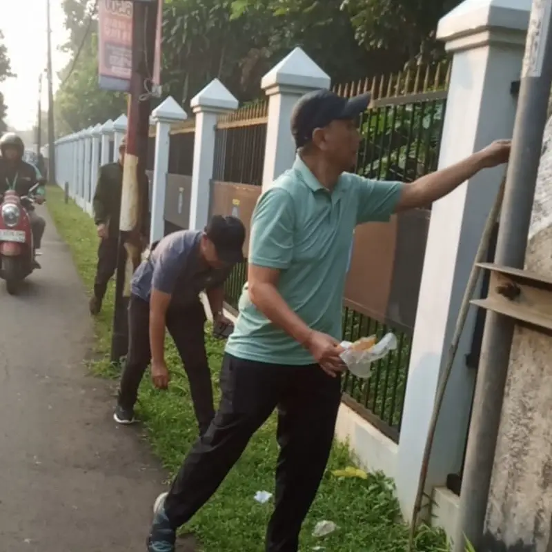 DLHK Gelar Opsih di Tahura, Perkuat Komitmen Wujudkan Depok ASRI