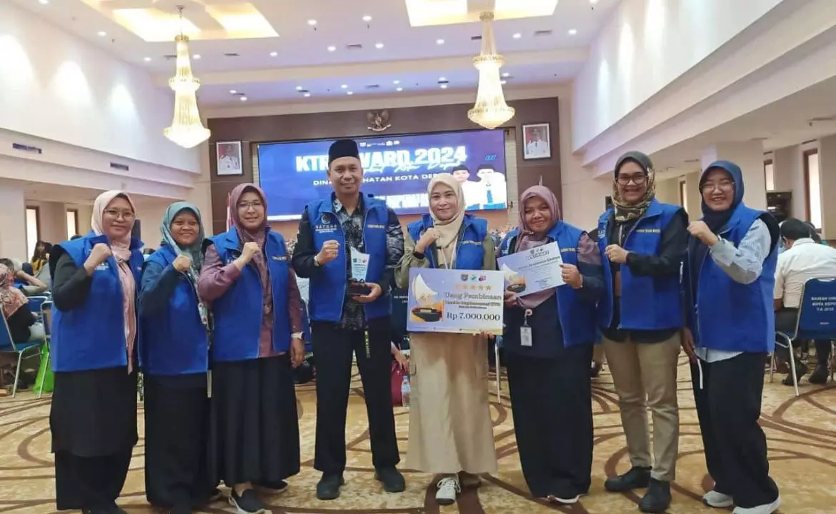 Kantor Kecamatan Cilodong Sukses Raih KTR Award 2024