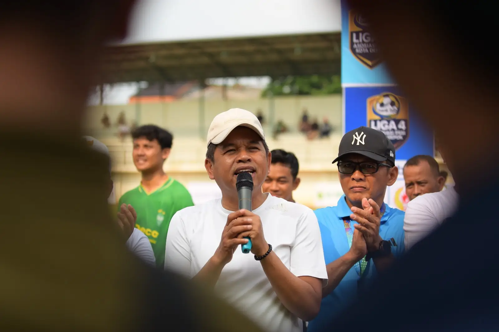Saksikan Pembukaan Liga 4 Asosiasi PSSI Depok, KDM Janjikan Bonus Rp 500 Ribu Tiap Pemain Cetak Gol
