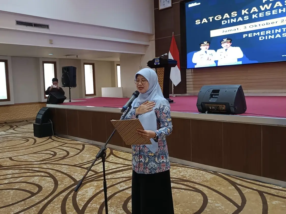 Lewat Ikrar Bersama, Satgas KTR Dinkes Depok Komitmen Wujudkan Lingkungan Bebas Asap Rokok
